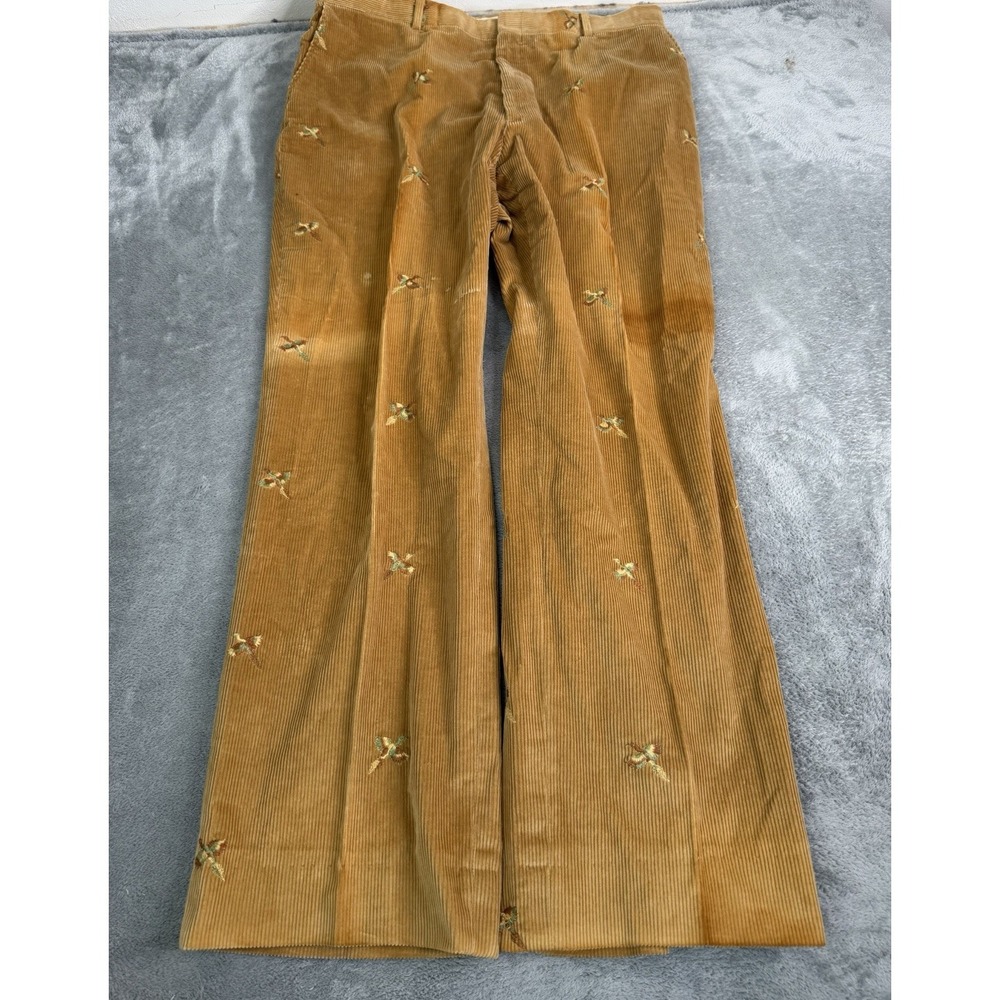 Vintage Jos. A. Bank Corduroy Chino Pants Men's Size 40x30 Beige